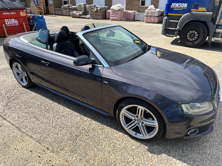 Audi A5 Cabriolet 2.0 TFSI S Line Multitronic Euro 5 2dr