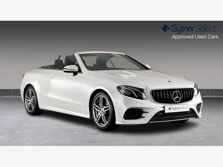 Mercedes-Benz E CLASS 2.0 E220d AMG Line Cabriolet G-Tronic+ Euro 6 (s/s) 2dr