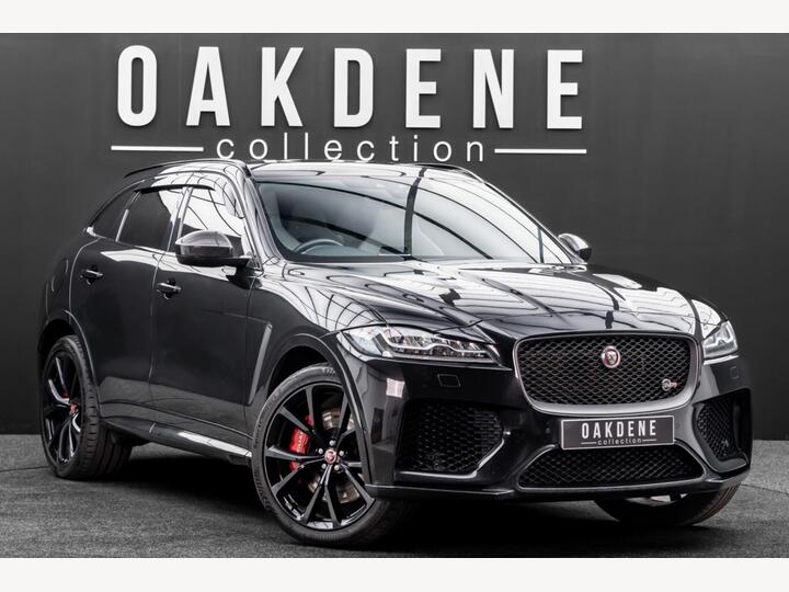 Jaguar F-PACE 5.0 V8 SVR Quickshift AWD Euro 6 (s/s) 5dr Jaguar F-PACE 5.0 V8 SVR Quickshift AWD Euro 6 (s/s) 5dr