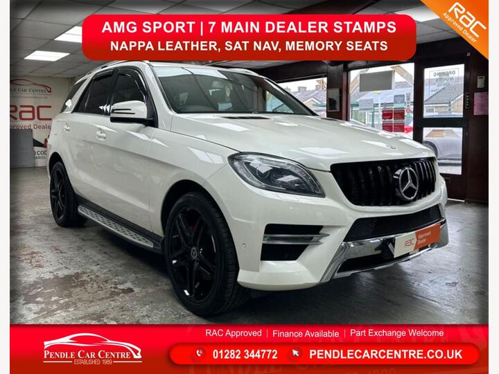Mercedes-Benz M CLASS 3.0 ML350 V6 BlueTEC AMG Sport G-Tronic 4WD Euro 6 (s/s) 5dr