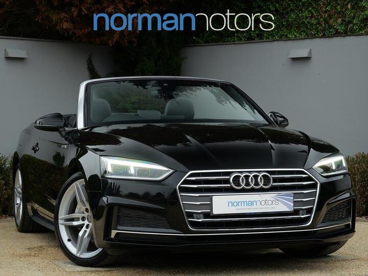 Audi A5 Cabriolet 2.0 TDI 40 S Line S Tronic Euro 6 (s/s) 2dr Audi A5 Cabriolet 2.0 TDI 40 S Line S Tronic Euro 6 (s/s) 2dr