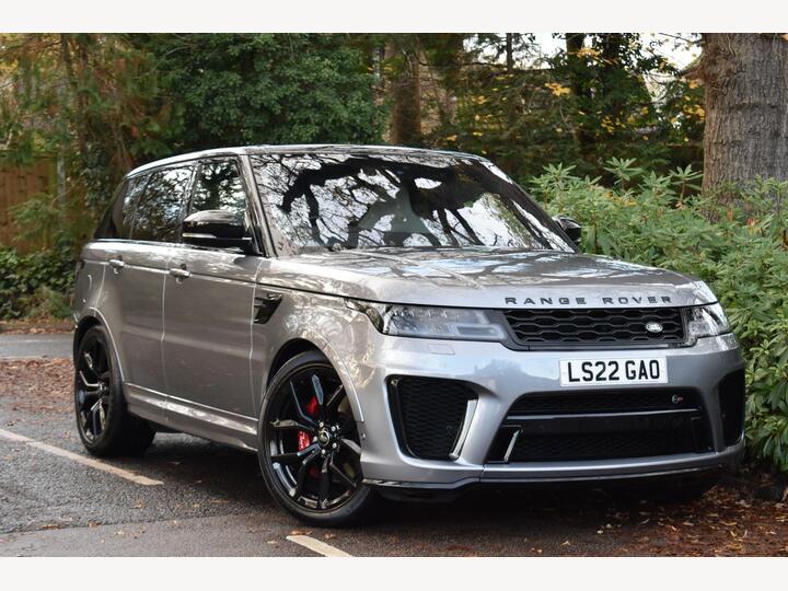 Land Rover Range Rover Sport 5.0 P575 V8 SVR Auto 4WD Euro 6 (s/s) 5dr Land Rover Range Rover Sport 5.0 P575 V8 SVR Auto 4WD Euro 6 (s/s) 5dr
