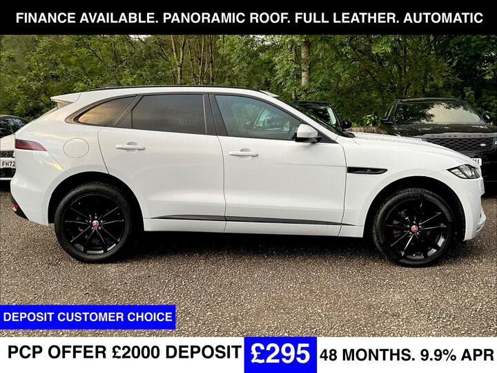 Jaguar F-PACE 2.0 D180 Chequered Flag Auto AWD Euro 6 (s/s) 5dr