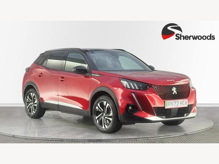 Peugeot E-2008 50kWh GT Auto 5dr (7kW Charger)