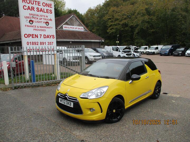 Citroen DS3 1.6 VTi DStyle Plus Euro 5 3dr Citroen DS3 1.6 VTi DStyle Plus Euro 5 3dr