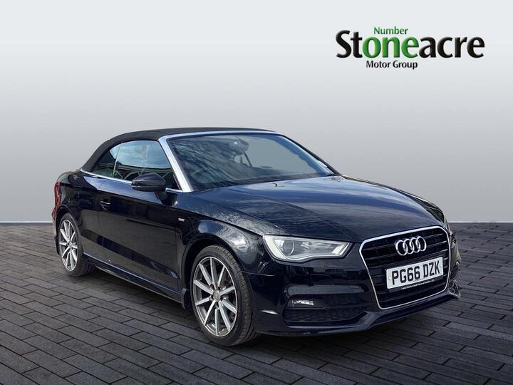 Audi A3 Cabriolet 1.4 TFSI CoD S Line Euro 6 (s/s) 2dr (Nav)
