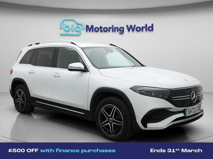 Mercedes-Benz EQB EQB 350 66.5kWh AMG Line Auto 4MATIC 5dr
