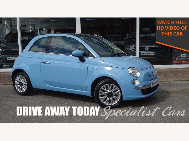 Fiat 500 1.2 Lounge Euro 6 (s/s) 3dr