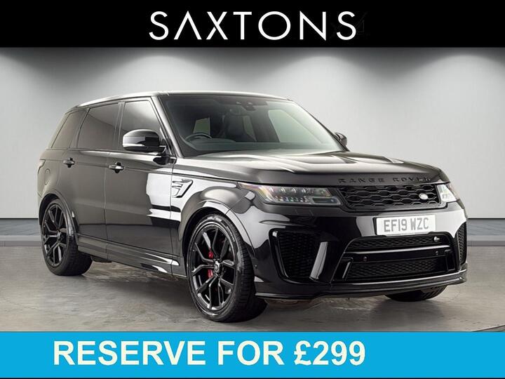 Land Rover Range Rover Sport 5.0 P575 V8 SVR Auto 4WD Euro 6 (s/s) 5dr