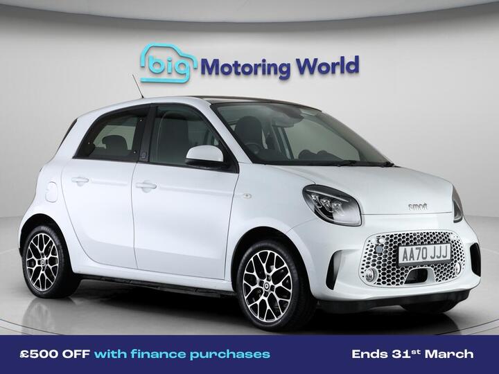 Smart Forfour 17.6kWh Prime Exclusive Auto 5dr (22kW Charger)