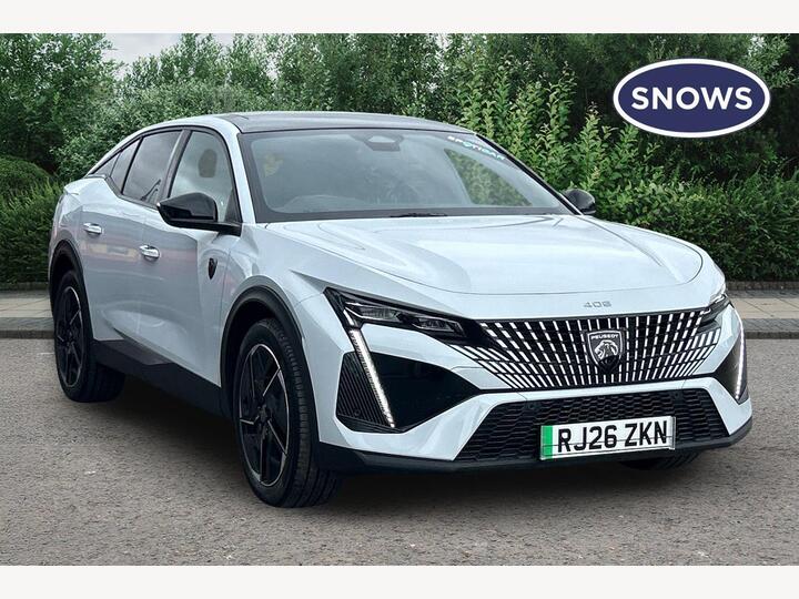 Peugeot E-408 58kWh GT Fastback Auto 5dr