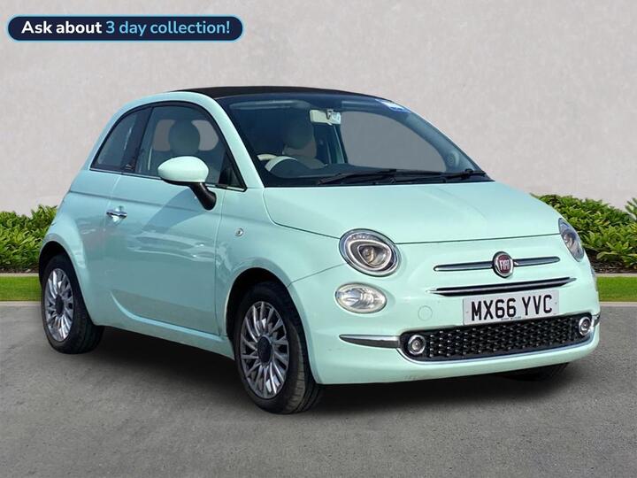 Fiat 500 1.2 ECO Lounge Euro 6 (s/s) 2dr