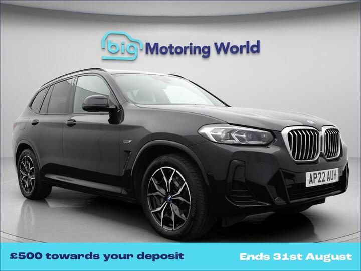 BMW X3 2.0 30e 12kWh M Sport Auto XDrive Euro 6 (s/s) 5dr