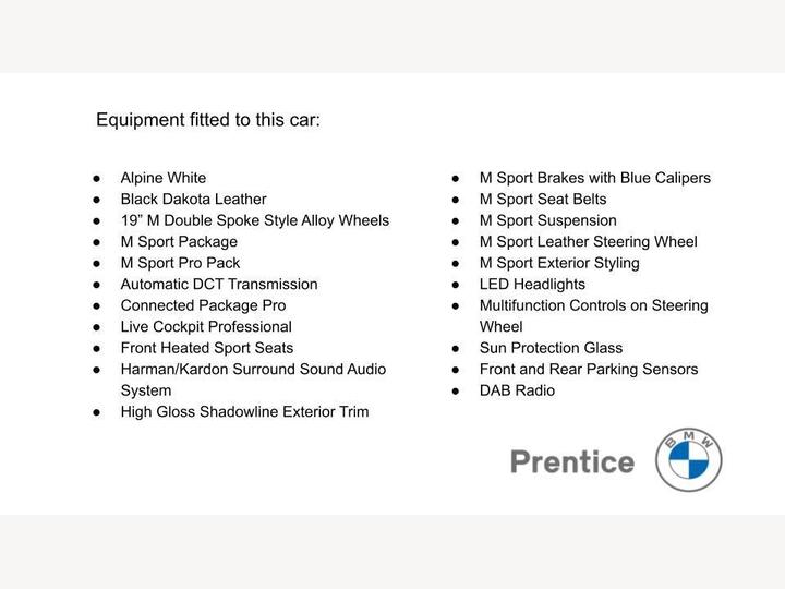 BMW 1 Series 1.5 118i M Sport (LCP) DCT Euro 6 (s/s) 5dr