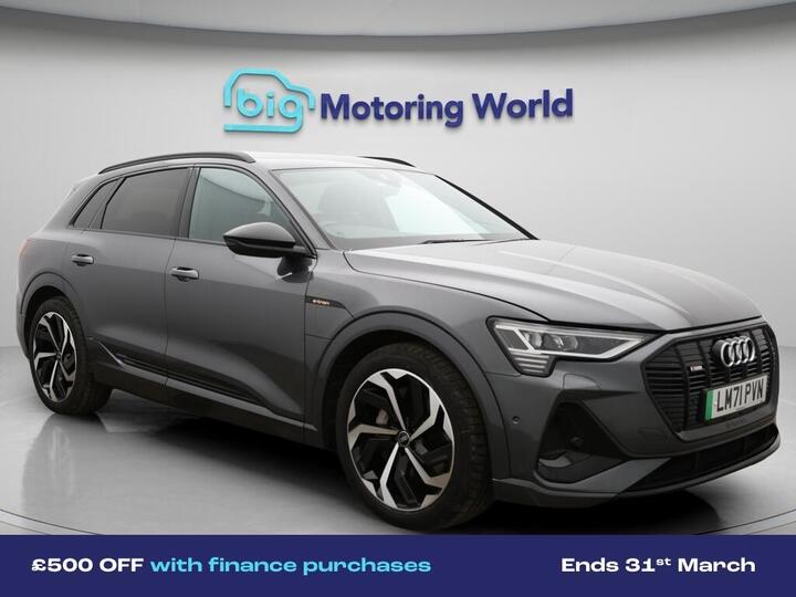 Audi E-tron 50 Black Edition Auto Quattro 5dr 71.2kWh (11kW Charger)