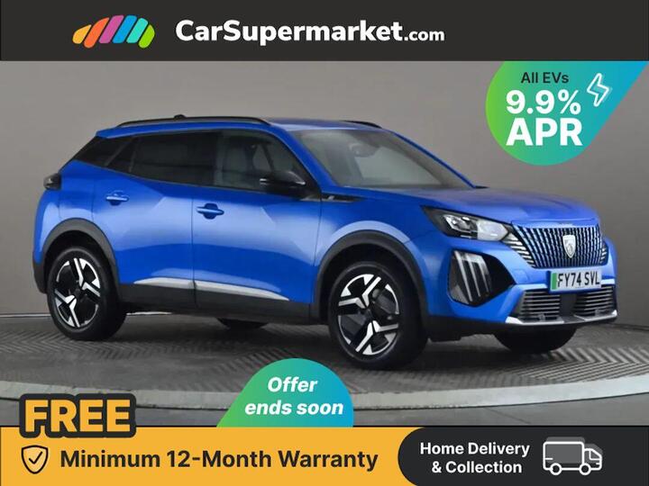 Peugeot 2008 50kWh Allure Auto 5dr (7kW Charger)