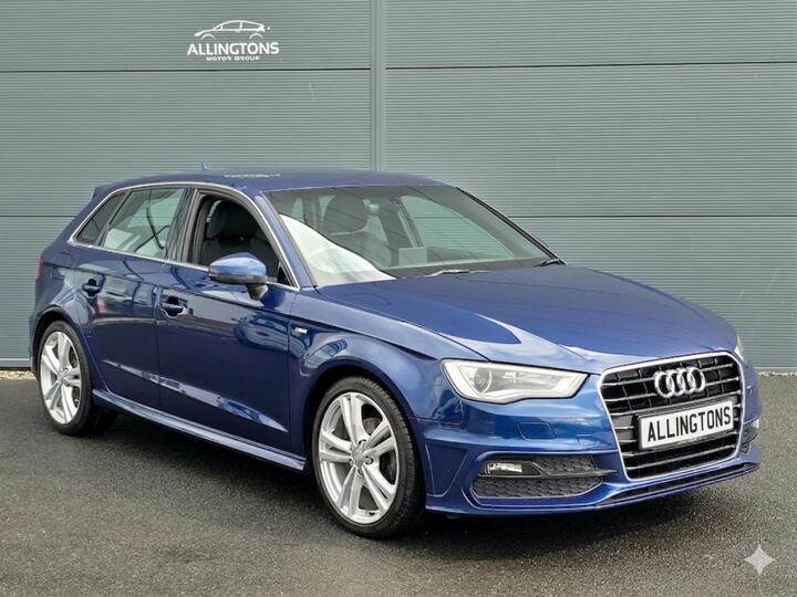 Audi A3 1.6 TDI S Line Sportback Euro 6 (s/s) 5dr (Nav)