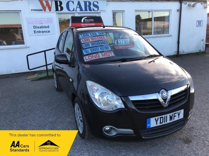Vauxhall Agila 1.2 VVT EcoFLEX S Euro 5 5dr
