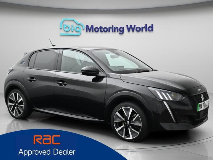 Peugeot E-208 50kWh GT Premium Auto 5dr (7kW Charger)