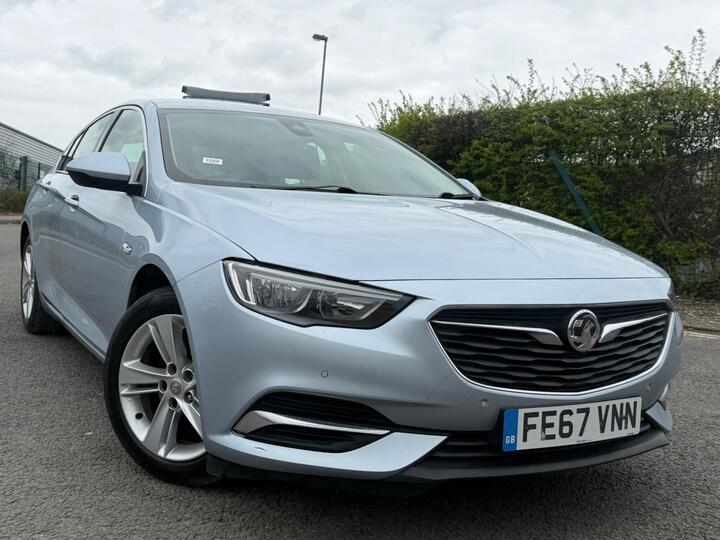 Vauxhall Insignia 1.6 Turbo D EcoTEC Tech Line Nav Grand Sport Euro 6 (s/s) 5dr