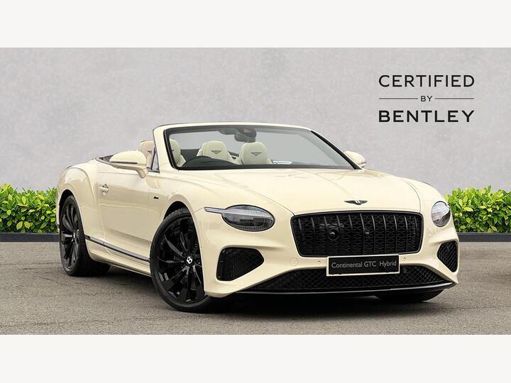Bentley CONTINENTAL GTC V8 Hybrid Azure 2dr Auto [Blackline Spec]