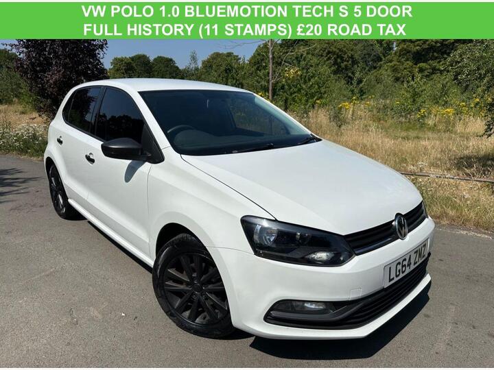 Volkswagen POLO 1.0 BlueMotion Tech S Euro 6 (s/s) 5dr