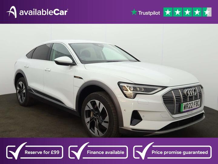 Audi E-tron 50 Sport Sportback Auto Quattro 5dr 71.2kWh (11kW Charger)