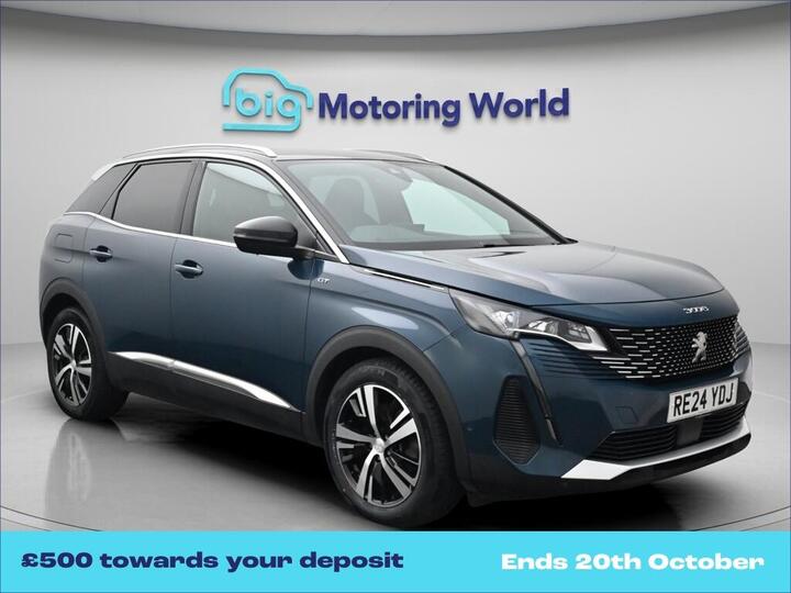 Peugeot 3008 1.6 14.2kWh GT E-EAT Euro 6 (s/s) 5dr