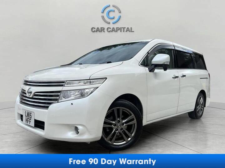 Nissan ELGRAND 2.5 HIGHWAY STAR PETROL AUTO 8 SEATS ULEZ+WARANTY+LONG MOT+FRESH SERVICE