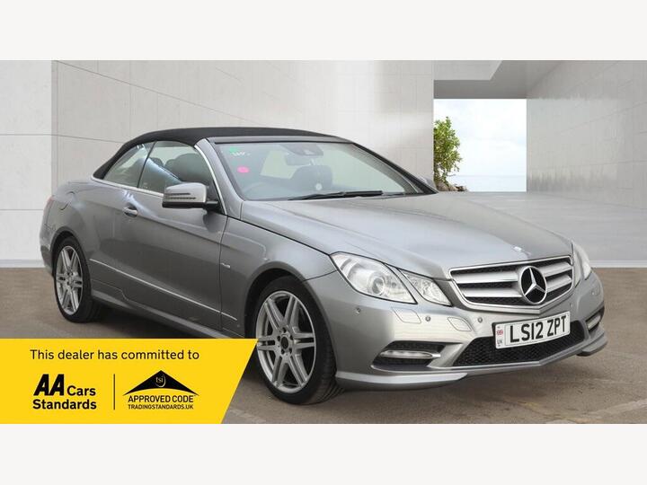 Mercedes-Benz E Class 2.1 E250 CDI BlueEfficiency Sport Cabriolet G-Tronic+ Euro 5 (s/s) 2dr Mercedes-Benz E Class 2.1 E250 CDI BlueEfficiency Sport Cabriolet G-Tronic+ Euro 5 (s/s) 2dr