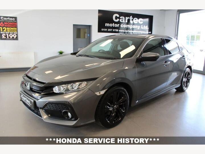 Honda CIVIC 1.0 VTEC Turbo SR Euro 6 (s/s) 5dr