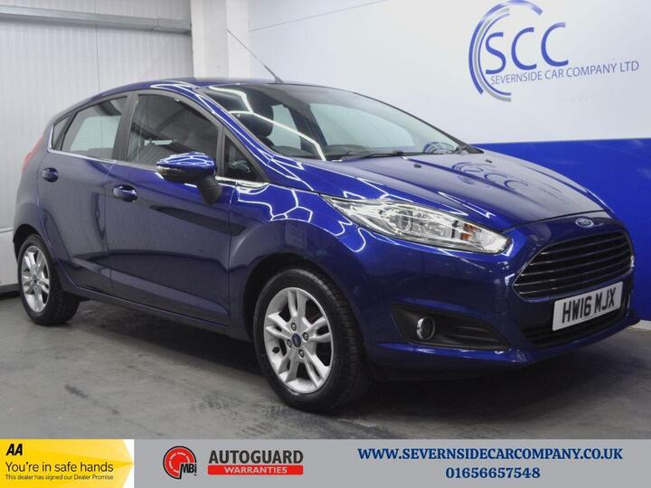 Ford FIESTA 1.0T EcoBoost Zetec Euro 6 (s/s) 5dr