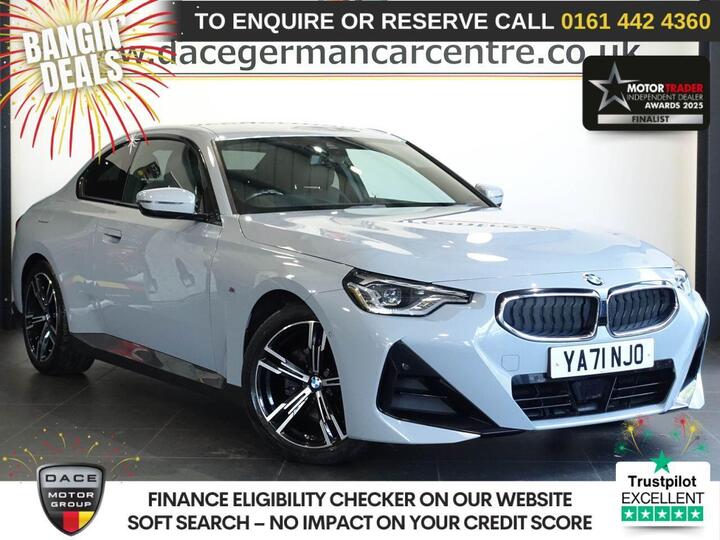 BMW 2 SERIES COUPE 2.0 220d MHT M Sport Auto Euro 6 (s/s) 2dr BMW 2 SERIES COUPE 2.0 220d MHT M Sport Auto Euro 6 (s/s) 2dr