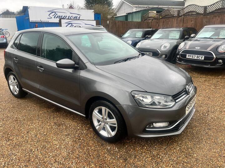 Volkswagen Polo 1.0 BlueMotion Tech Match Euro 6 (s/s) 5dr
