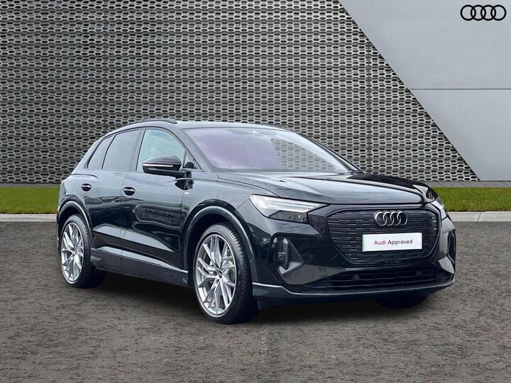 Audi Q4 E-tron 45 Black Edition Auto Quattro 5dr 82kWh Audi Q4 E-tron 45 Black Edition Auto Quattro 5dr 82kWh