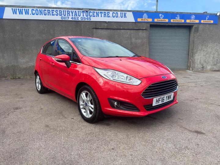 Ford Fiesta 1.0T EcoBoost Zetec Euro 6 (s/s) 5dr