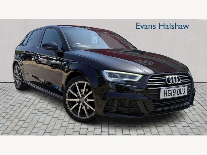 Audi A3 SPORTBACK 1.0 TFSI 30 Black Edition Sportback S Tronic Euro 6 (s/s) 5dr