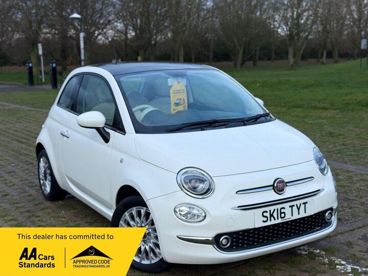 Fiat 500 1.2 Lounge Euro 6 (s/s) 3dr