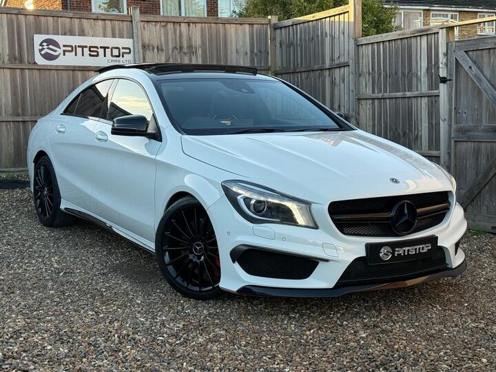 Mercedes-Benz CLA 2.0 CLA45 AMG Coupe 7G-DCT 4MATIC Euro 6 (s/s) 4dr Mercedes-Benz CLA 2.0 CLA45 AMG Coupe 7G-DCT 4MATIC Euro 6 (s/s) 4dr