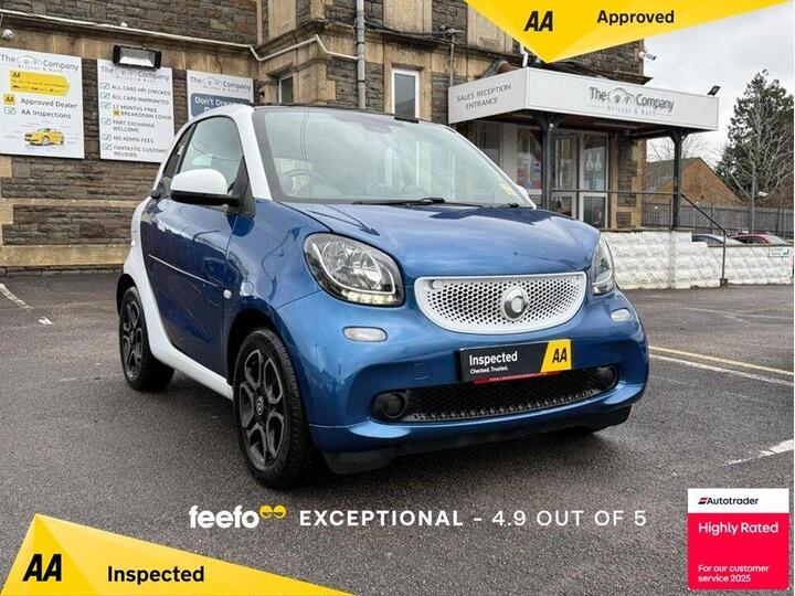 Smart Fortwo 1.0 Prime Twinamic Euro 6 (s/s) 2dr Smart Fortwo 1.0 Prime Twinamic Euro 6 (s/s) 2dr
