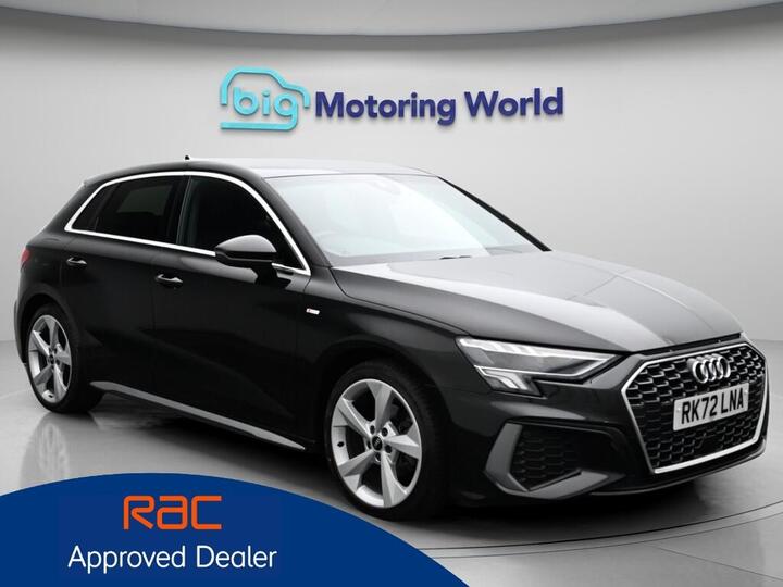 Audi A3 2.0 TDI 35 S Line Sportback S Tronic Euro 6 (s/s) 5dr