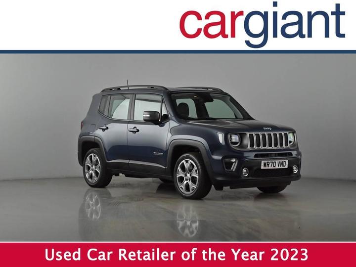 Jeep Renegade 1.3 GSE T4 11.4kWh Limited Auto 4xe Euro 6 (s/s) 5dr