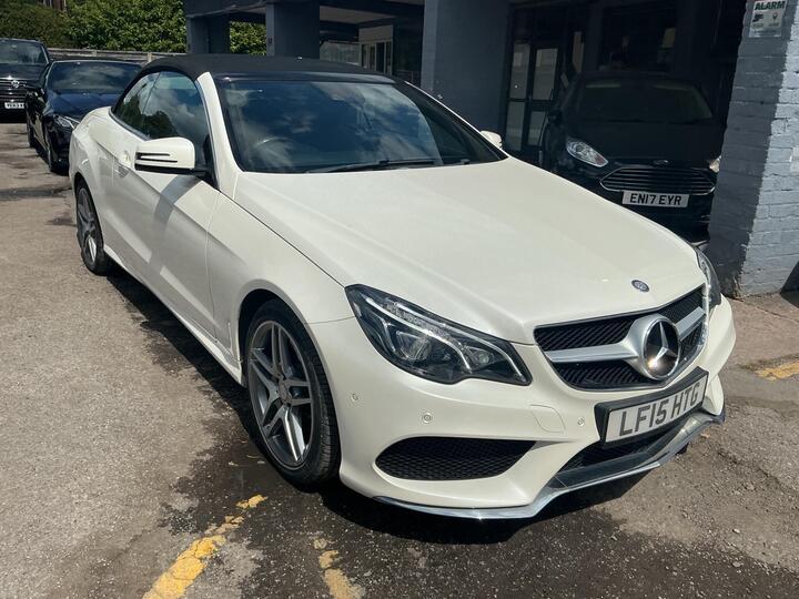 Mercedes-Benz E Class 2.1 E220 BlueTEC AMG Line Cabriolet G-Tronic+ Euro 6 (s/s) 2dr
