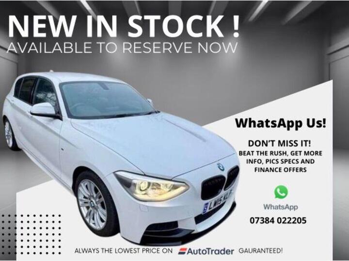 BMW 1 Series 1.6 116i M Sport Hatchback 5dr Petrol Manual 6 Spd Euro 4 (115 Ps)