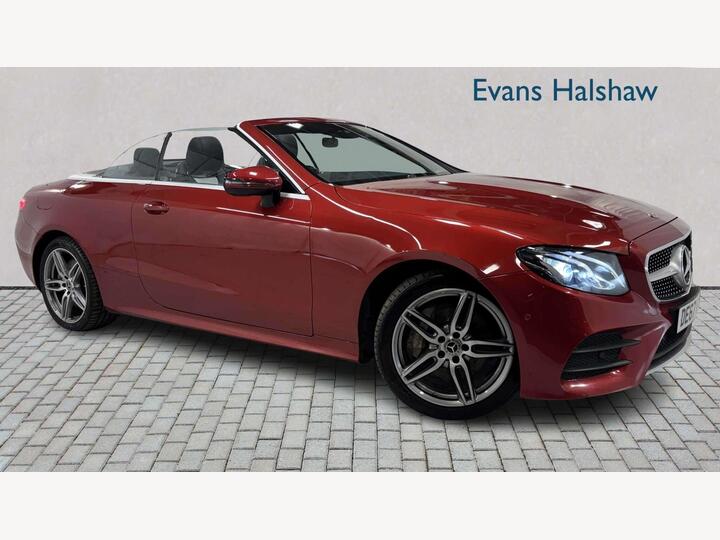 Mercedes-Benz E CLASS CABRIOLET 3.0 E400 V6 AMG Line Cabriolet G-Tronic+ 4MATIC Euro 6 (s/s) 2dr