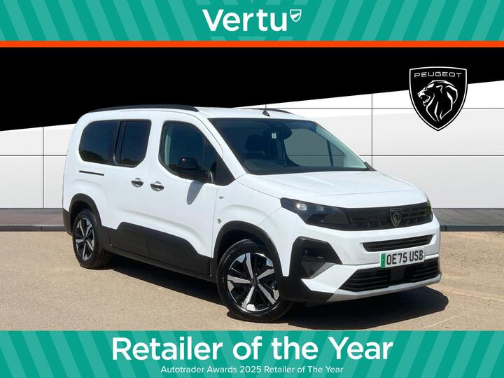Peugeot E-Rifter 52kWh GT Long MPV Auto 5dr (7.4kW Charger)