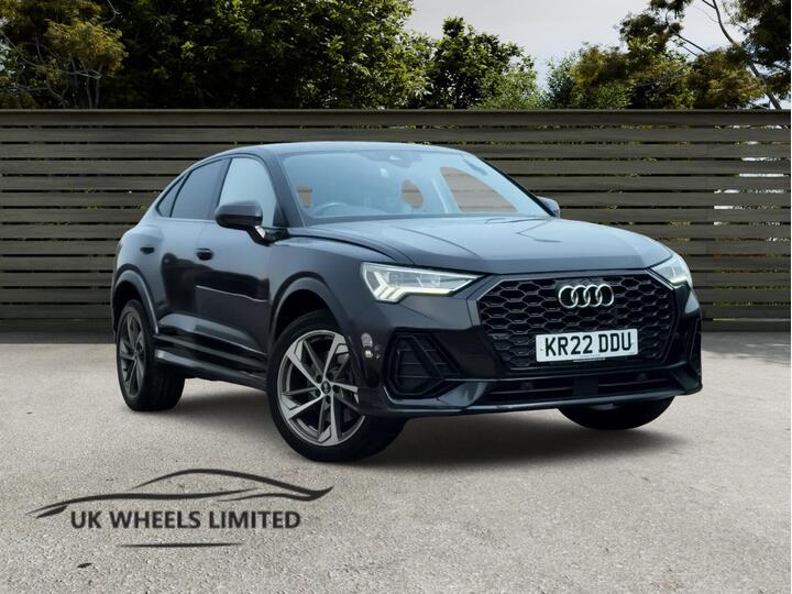 Audi Q3 1.4 TFSIe 45 Black Edition Sportback S Tronic Euro 6 (s/s) 5dr 13kWh