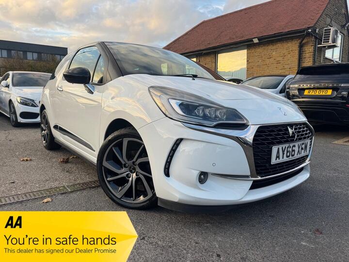 DS AUTOMOBILES DS 3 1.2 PureTech Prestige Euro 6 (s/s) 3dr DS AUTOMOBILES DS 3 1.2 PureTech Prestige Euro 6 (s/s) 3dr