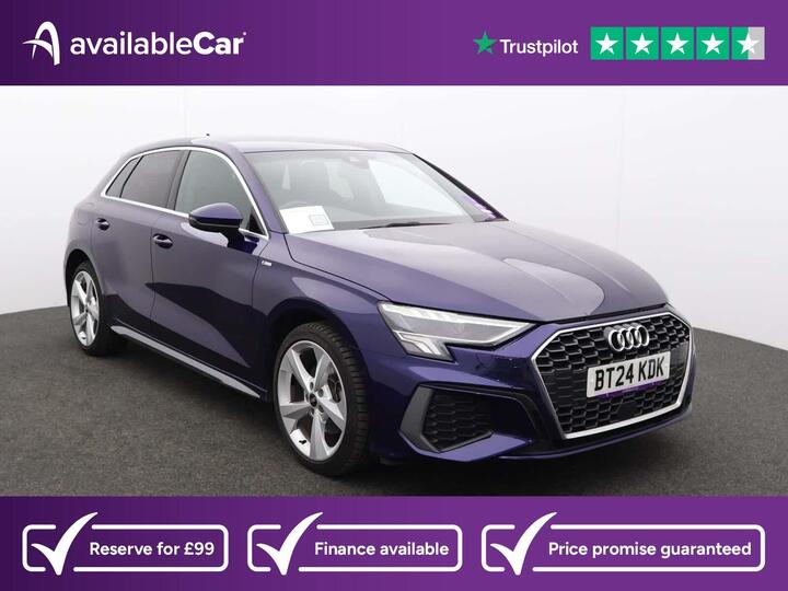 Audi A3 1.4 TFSIe 40 S Line Sportback S Tronic Euro 6 (s/s) 5dr 13kWh