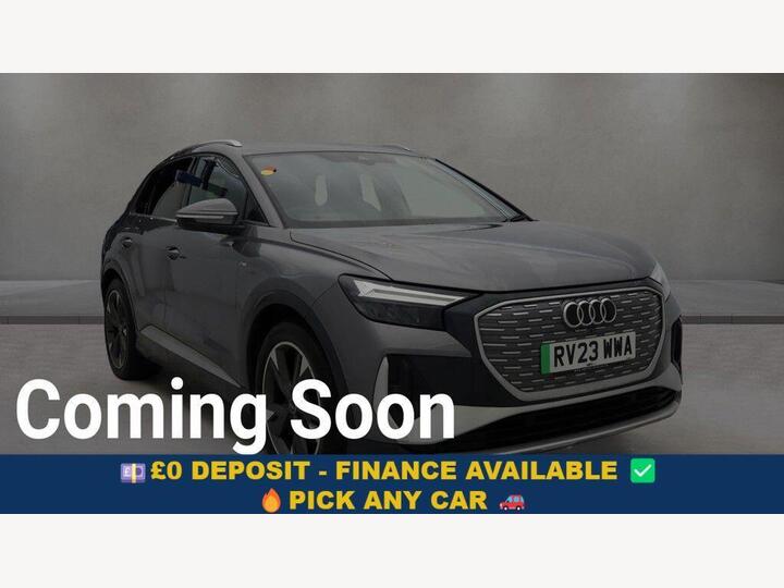 Audi Q4 E-TRON 35 S Line Auto 5dr 55kWh
